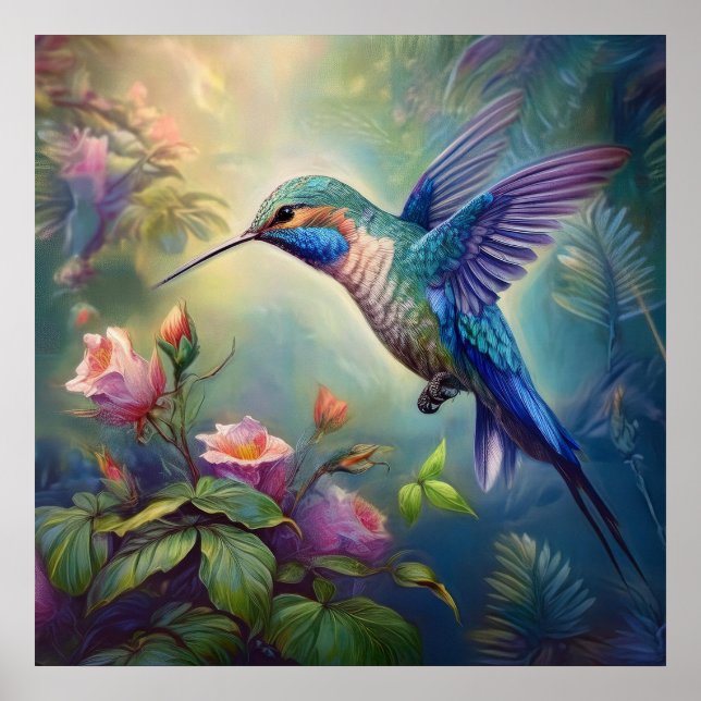 Poster de arte Hummingbird (Frente)