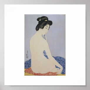 Poster de arte japonés vintage