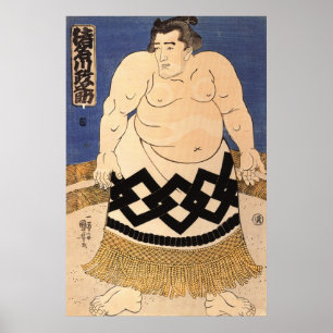 Poster de arte japonés vintage