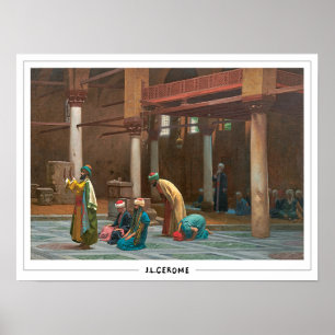 Póster de arte Jean-Léon Gérôme Zedign #350