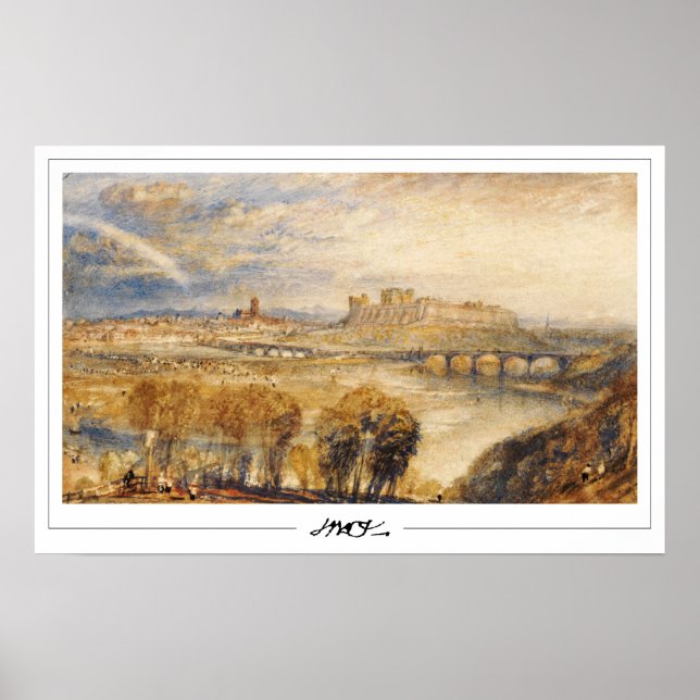 Poster de arte JMW Turner Zedign #111-2 (Frente)