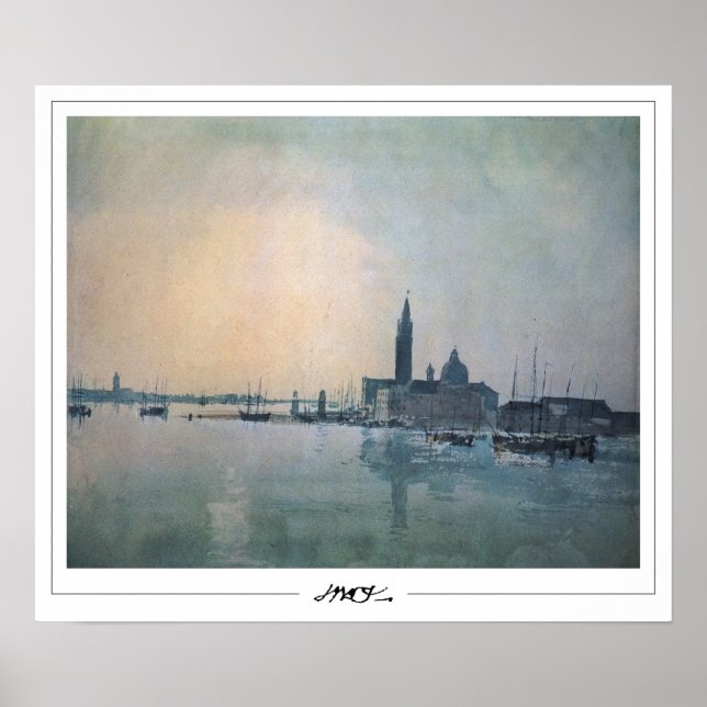 Poster de arte JMW Turner Zedign #117-3 (Frente)