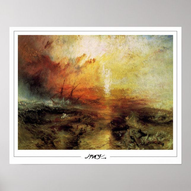 Poster de arte JMW Turner Zedign #133-2 (Frente)