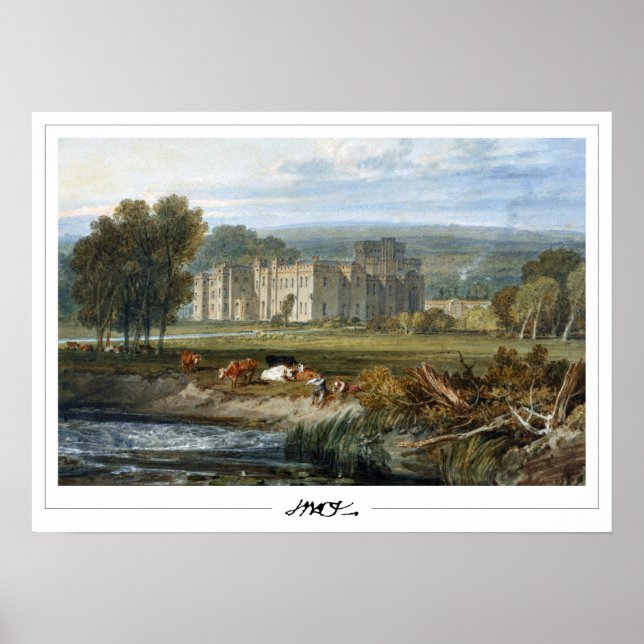 Poster de arte JMW Turner Zedign #13-2 (Frente)