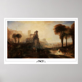 Poster de arte JMW Turner Zedign #164-3