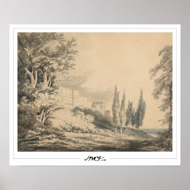 Poster de arte JMW Turner Zedign #194-2 (Frente)