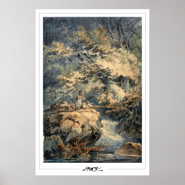 Poster de arte JMW Turner Zedign #251-3 (Frente)