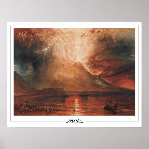 Poster de arte JMW Turner Zedign #3-2
