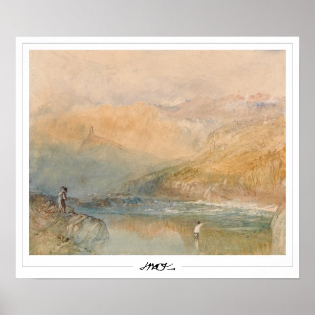 Poster de arte JMW Turner Zedign #467-2 (Frente)