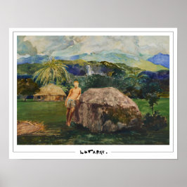 Poster de arte John La Farge Zedign #138