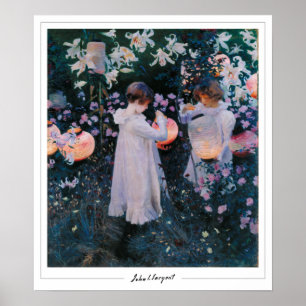 Poster de arte John Singer Sargent Zedign #10