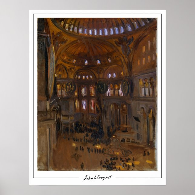 Poster de arte John Singer Sargent Zedign #115 (Frente)