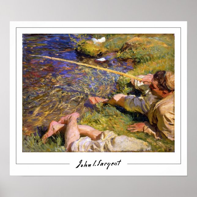 Poster de arte John Singer Sargent Zedign #133 (Frente)