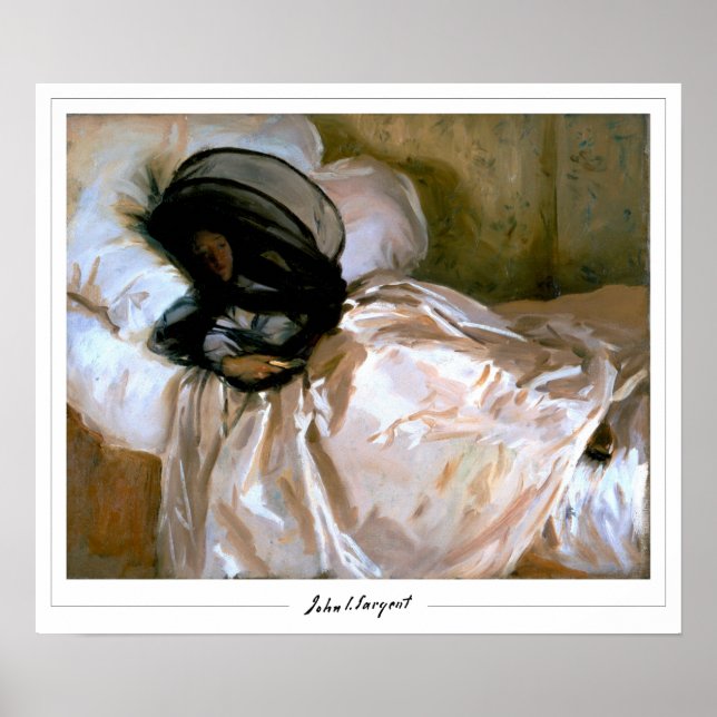 Poster de arte John Singer Sargent Zedign #13-2 (Frente)