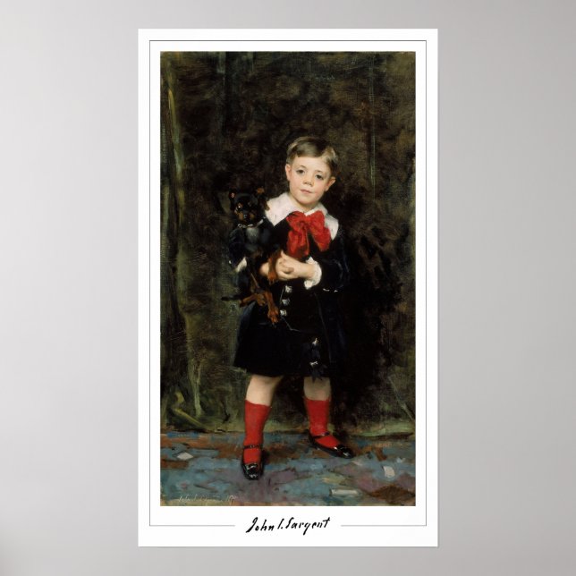 Poster de arte John Singer Sargent Zedign #14 (Frente)