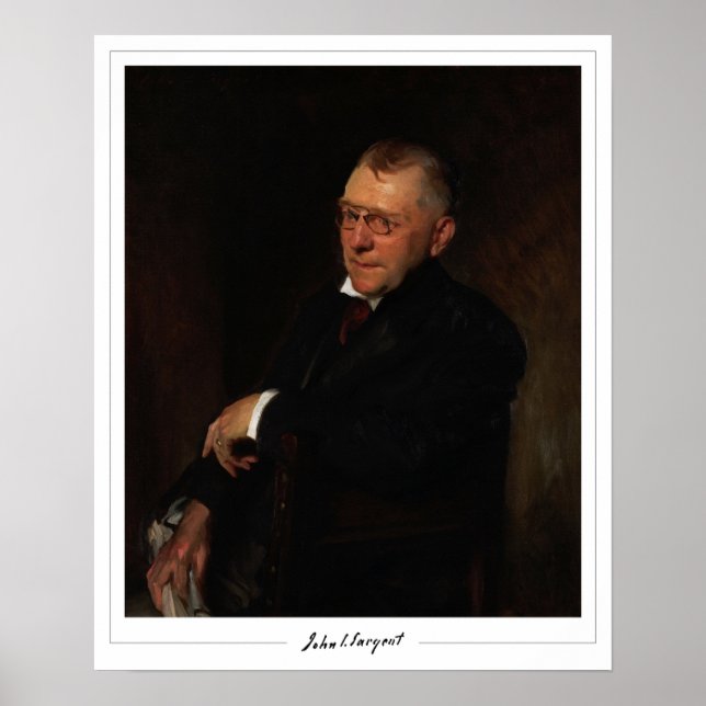 Poster de arte John Singer Sargent Zedign #19 (Frente)