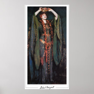Poster de arte John Singer Sargent Zedign #253