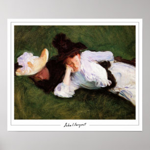 Poster de arte John Singer Sargent Zedign #31