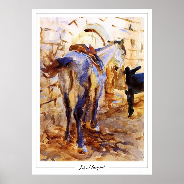 Poster de arte John Singer Sargent Zedign #339 (Frente)