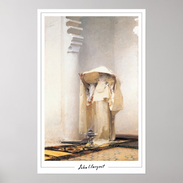Poster de arte John Singer Sargent Zedign #367 (Frente)