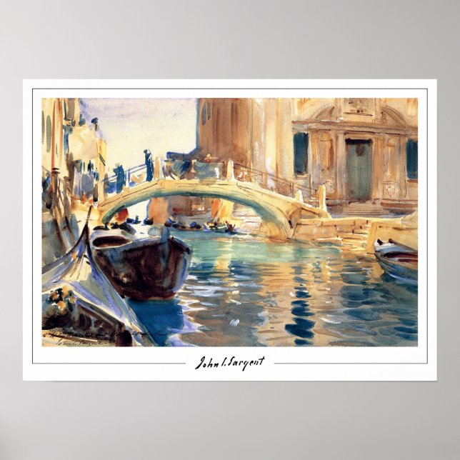 Poster de arte John Singer Sargent Zedign #405-2 (Frente)