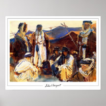 Poster de arte John Singer Sargent Zedign #462-2