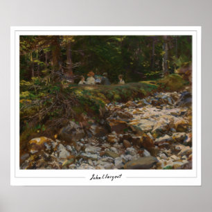 Poster de arte John Singer Sargent Zedign #7