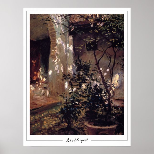 Poster de arte John Singer Sargent Zedign #74-2 (Frente)