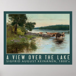Poster de arte Keinänen's Lake View