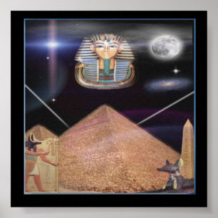 Poster de arte King tut