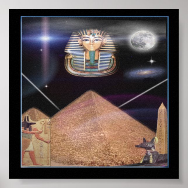 Poster de arte King tut (Frente)