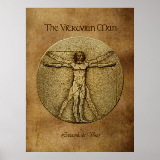 Poster de Arte Leonardo Da Vinci