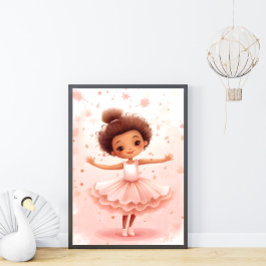 Poster de Arte Little Ballerina