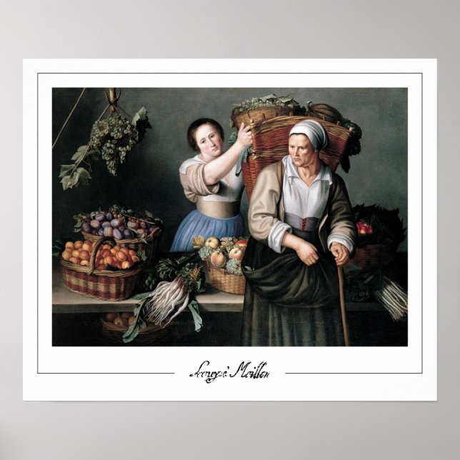 Póster de arte Louise Moillon Zedign #6 (Frente)