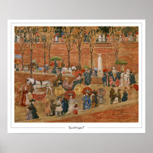 Poster de arte Maurice Prendergast Zedign #5