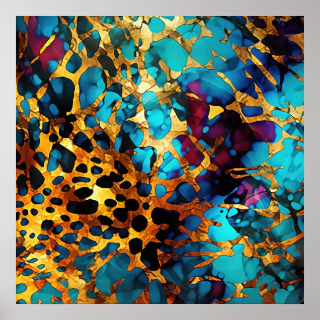 Poster de arte Metalizado anodizado (Frente)