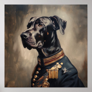 Póster de arte militar regio personalizado de Gran