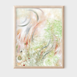 Poster de arte minimalista abstracto elegante y mo