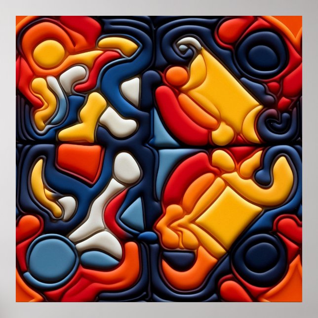 Póster de Arte Moderno (Frente)