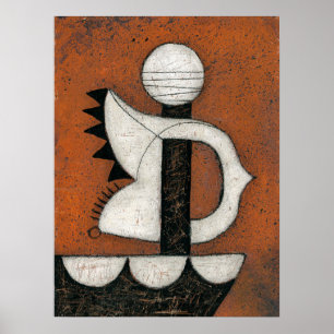 Póster de arte mural de barco de vela