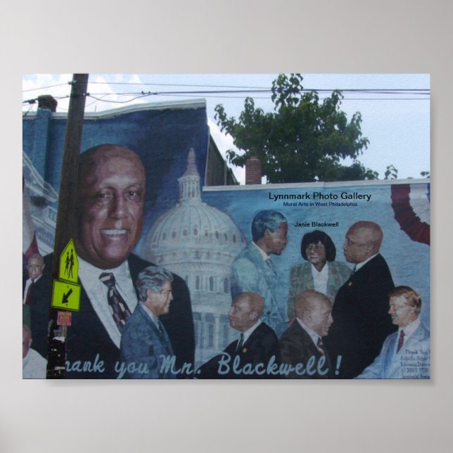 Poster de Arte Mural de Filadelfia (Frente)