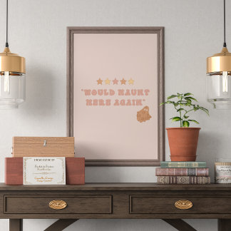 Poster de arte mural de Halloween