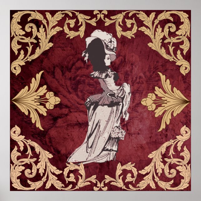 Poster de arte mural de Victoria (Frente)