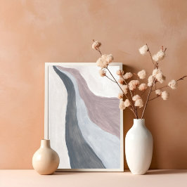 Poster de Arte Neutral minimalista abstracto