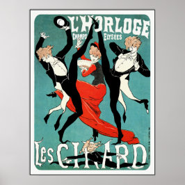 Poster de Arte Nuevo Cheret: Les Girard: Danza