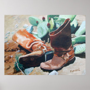 Poster de arte occidental