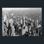 Poster de arte Panorama de Black White New York Ci<br><div class="desc">Arte Pop Art Style Manhattan New York City</div>
