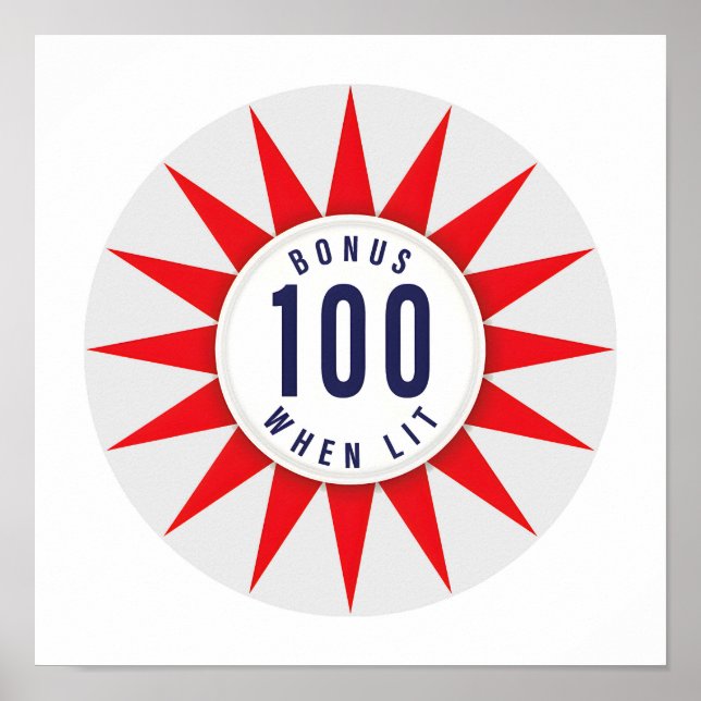 Poster de arte Parachoque Pinball #14 (Frente)