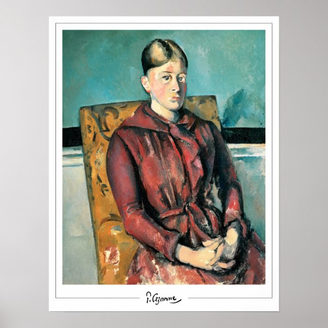 Poster de arte Paul Cézanne Zedign #1 (Frente)