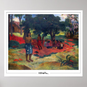 Poster de arte Paul Gauguin Zedign #113